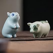 銅製置物　豚　豚親子セット　銅製　美術品　茶道具　置き物　インテリア置物 銅製置物 豚 豚親子セット 銅製 美術品 茶道具 置き物